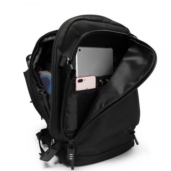 라이딩데이,[라이딩데이] 모빌리티 대용량 확장백팩- 잠금장치 노트북 여행 비즈니스가방 BG22039