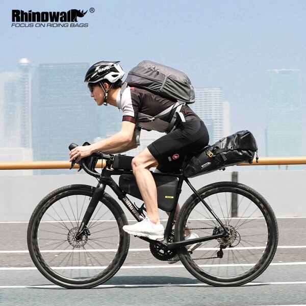 라이딩데이,라이노워크 4L 방수 프레임가방- 대용량 자전거가방 장거리 라이딩 국토종주 X20654