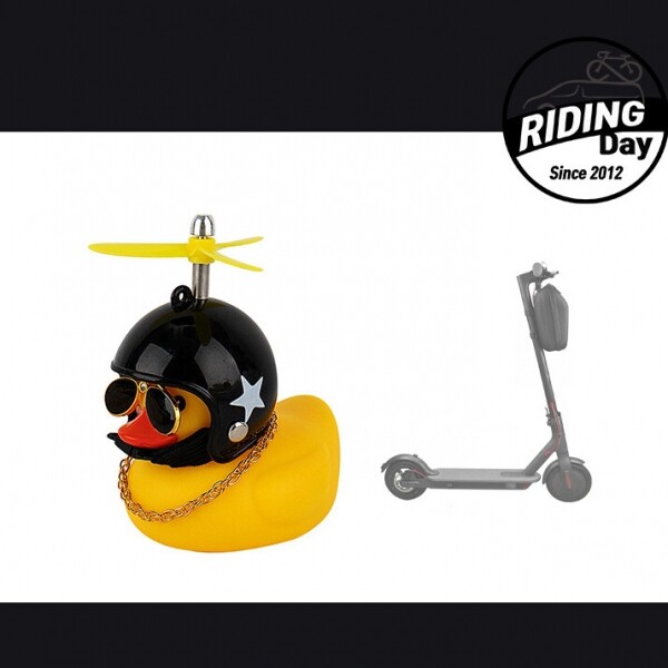 [라이딩데이] 러버덕 프로펠러 풀세트- 자전거 전동스쿠터 차량용 헬멧오리 XHY01